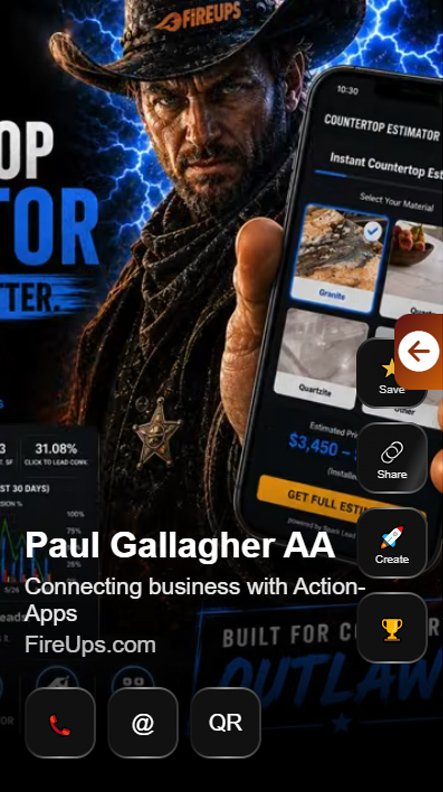 10 Reasons You Need to Try ACTION Apps - Free Business Card